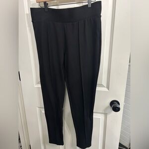 Excellent condition Seven7 Black Ponte size L leggings. High waist and wide band